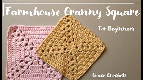 farmhouse square crochet|granny square crochet patterns youtube.